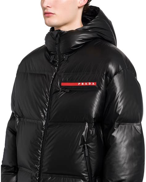 prada black jacket for men